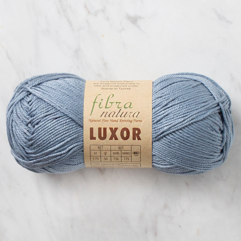 Fibra Natura Luxor Yarn, Blue - 105-24