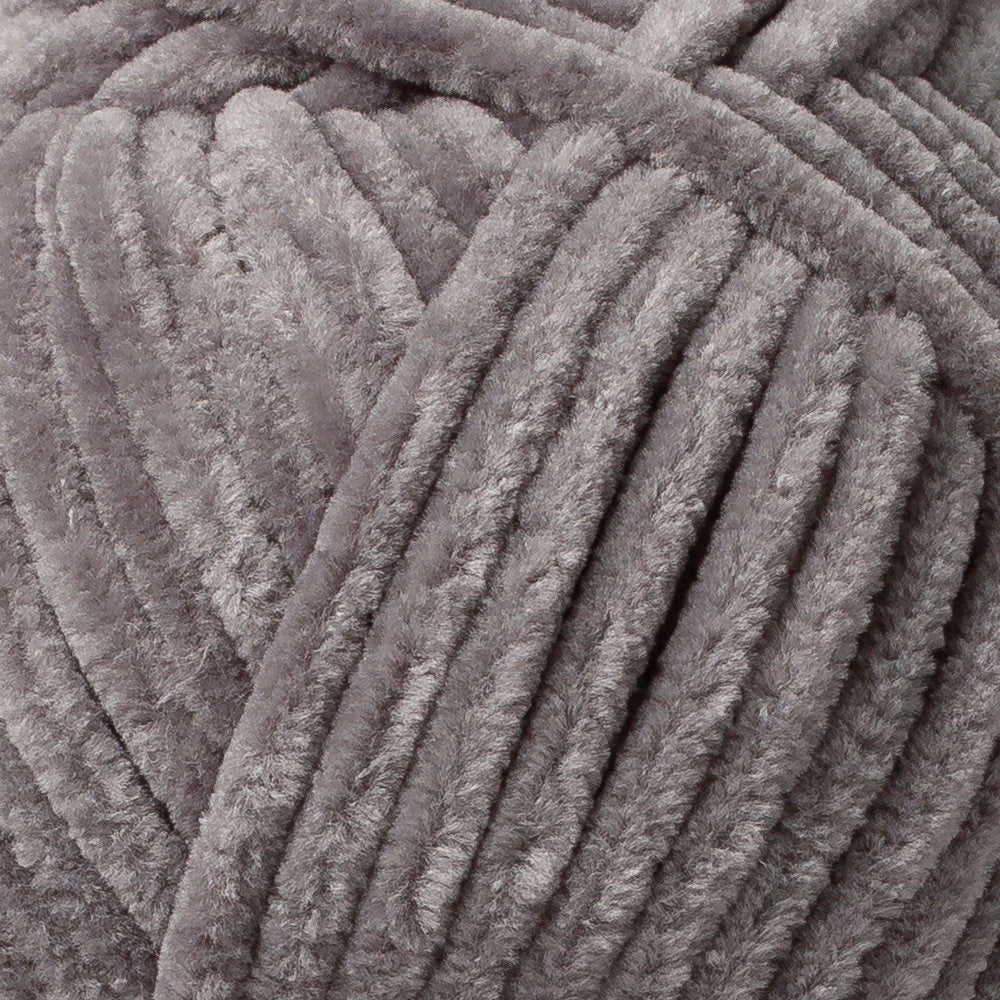 Himalaya Dolphin Baby Chenille Yarn, Grey - 80320