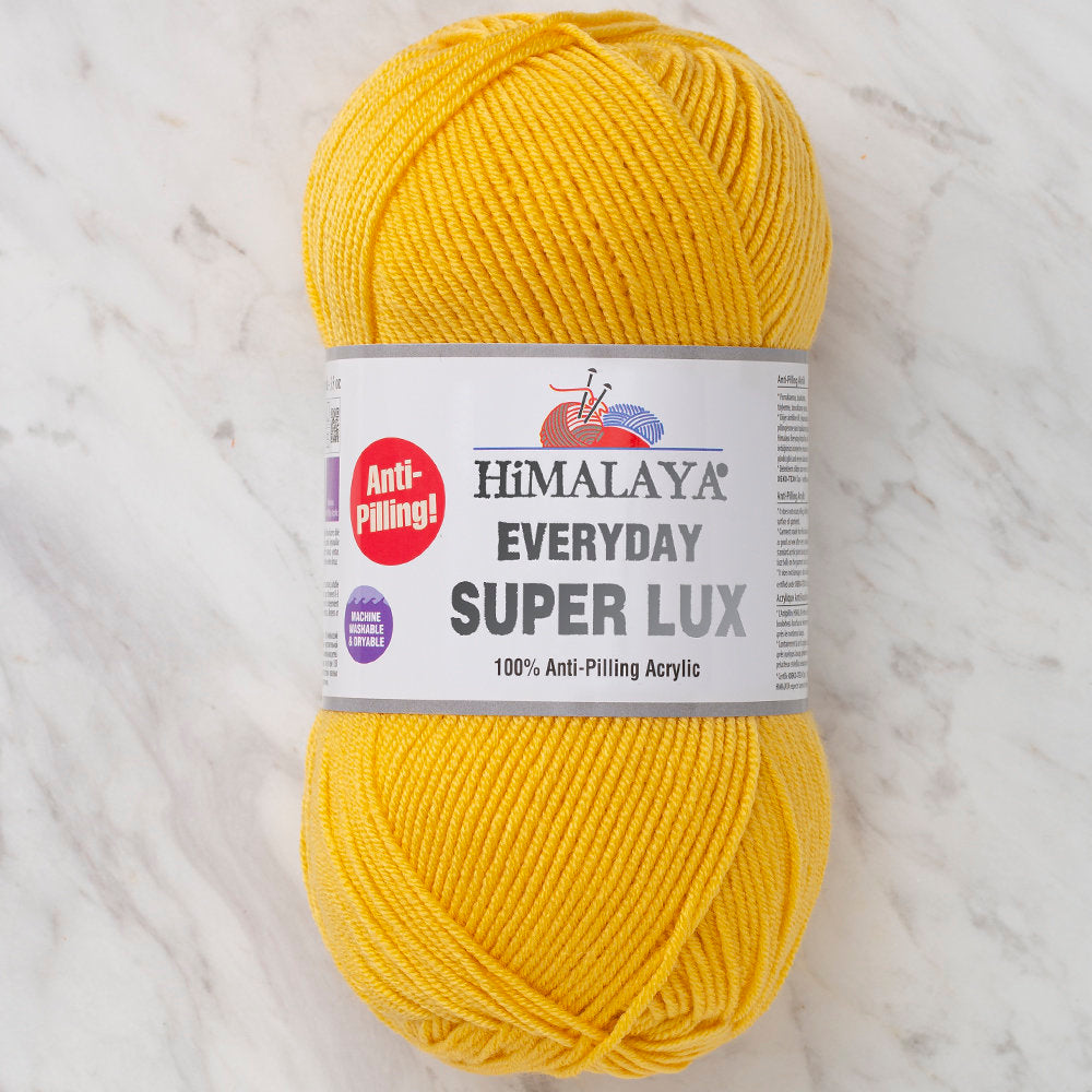 Himalaya Everyday Super Lux Yarn, Yellow - 73405