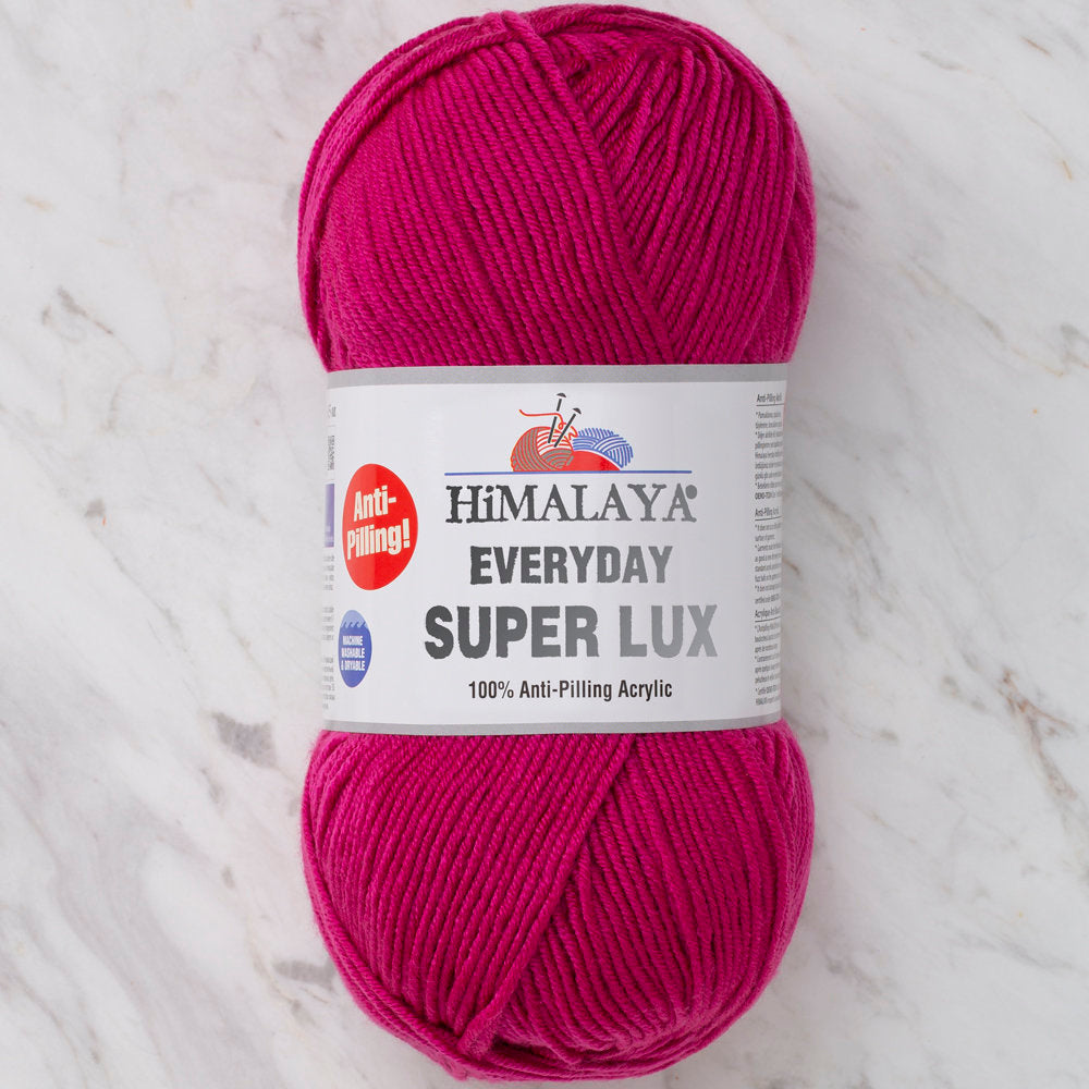 Himalaya Everyday Super Lux Yarn, Fuchsia - 73413
