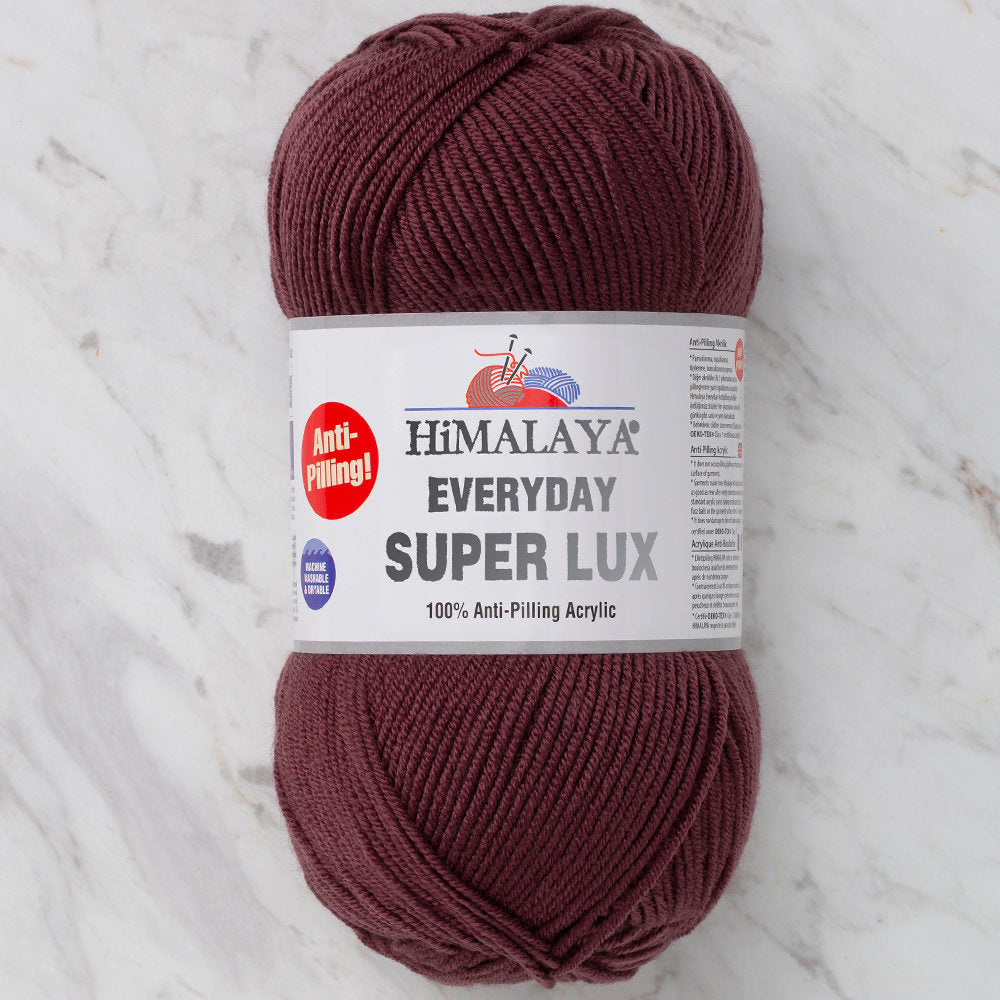 Himalaya Everyday Super Lux Yarn, Plum - 73415