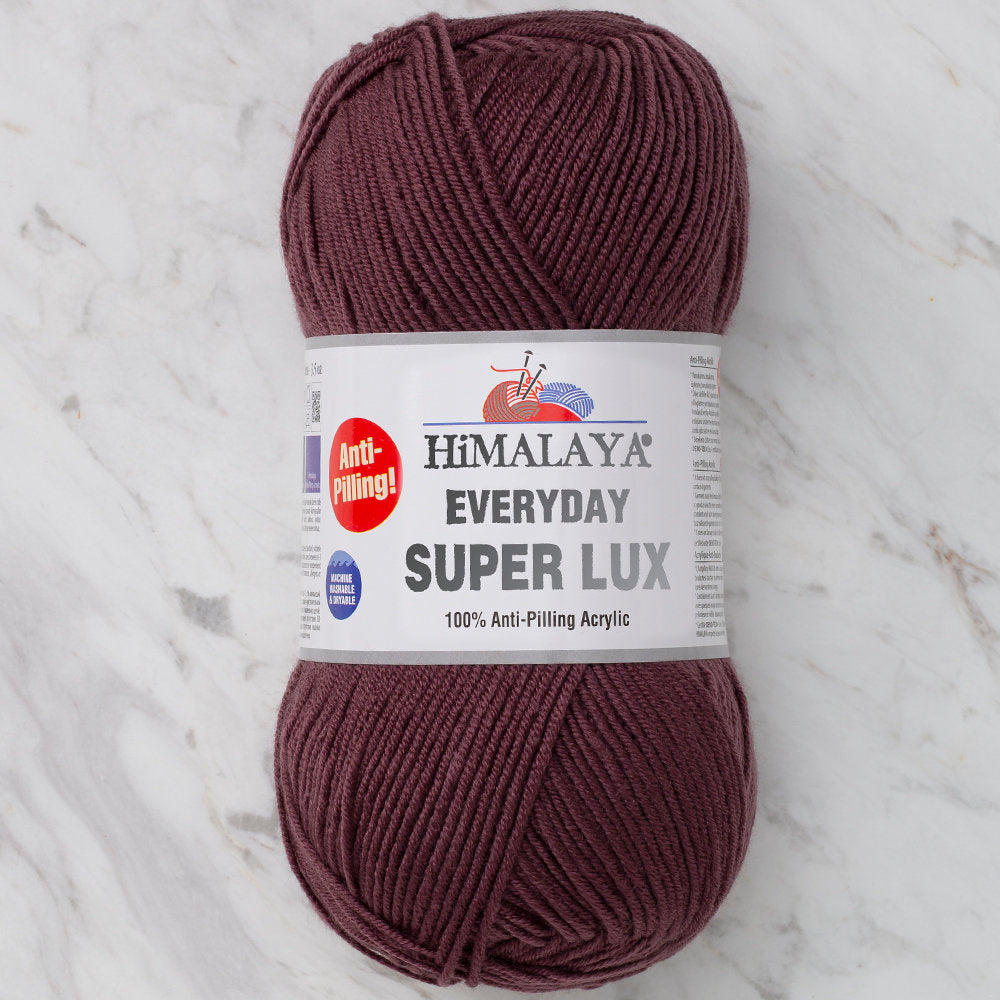 Himalaya Everyday Super Lux Yarn, Plum - 73417