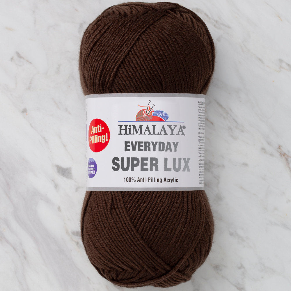 Himalaya Everyday Super Lux Yarn, Brown - 73433