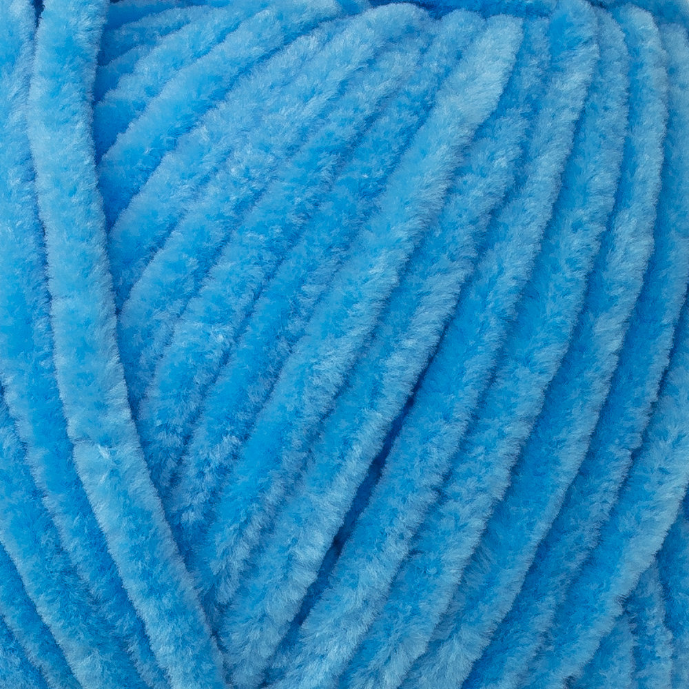 Himalaya Dolphin Baby Chenille Yarn, Blue - 80326