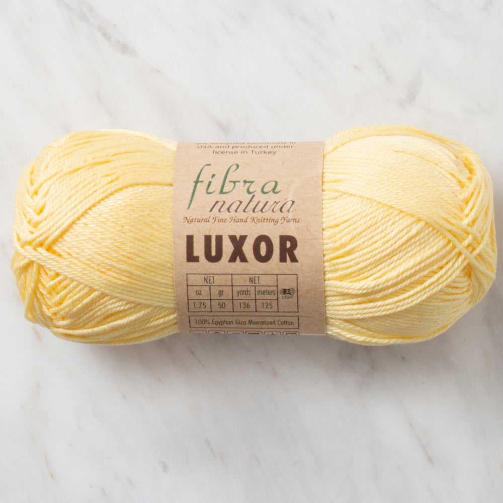 Fibra Natura Luxor Yarn, Yellow - 105-30