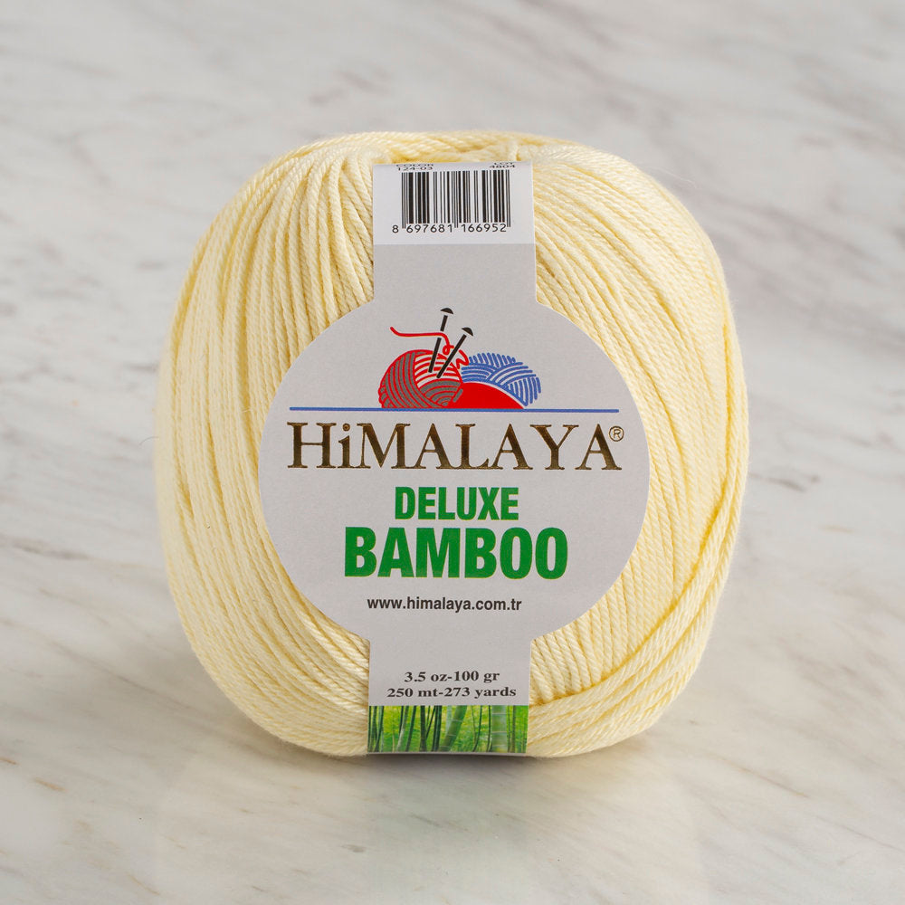 Himalaya Deluxe Bamboo Yarn, Light Yellow - 124-03