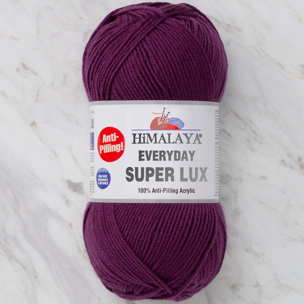 Himalaya Everyday Super Lux Yarn, Purple - 73440