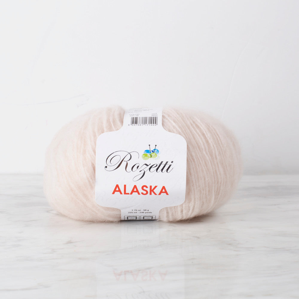 Rozetti Alaska Yarn, Ecru - 231-18
