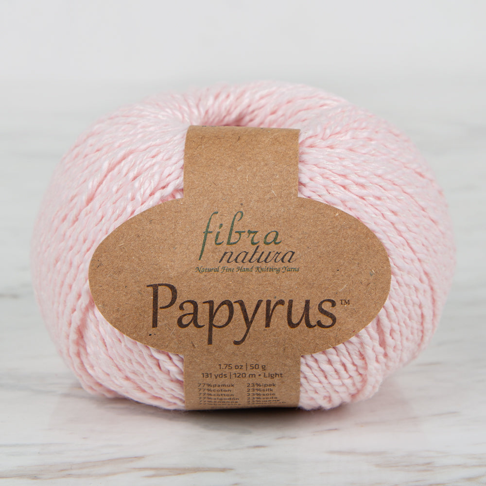 Fibra Natura Papyrus Hand Knitting Yarn,Rosy - 229-05