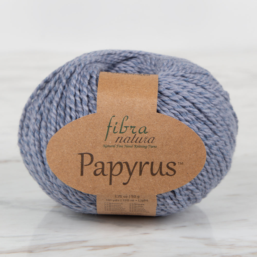 Fibra Natura Papyrus Hand Knitting Yarn,Blue - 229-16