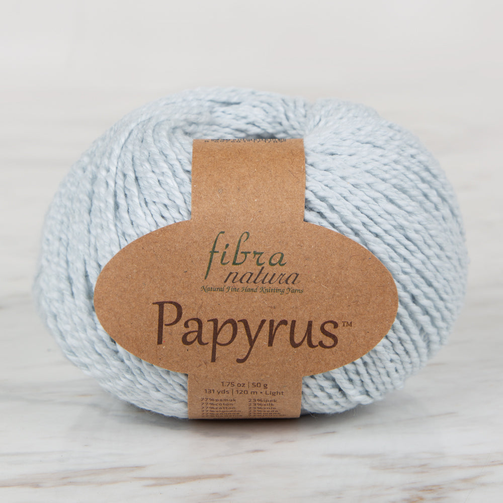 Fibra Natura Papyrus Hand Knitting Yarn, Light Blue - 229-13