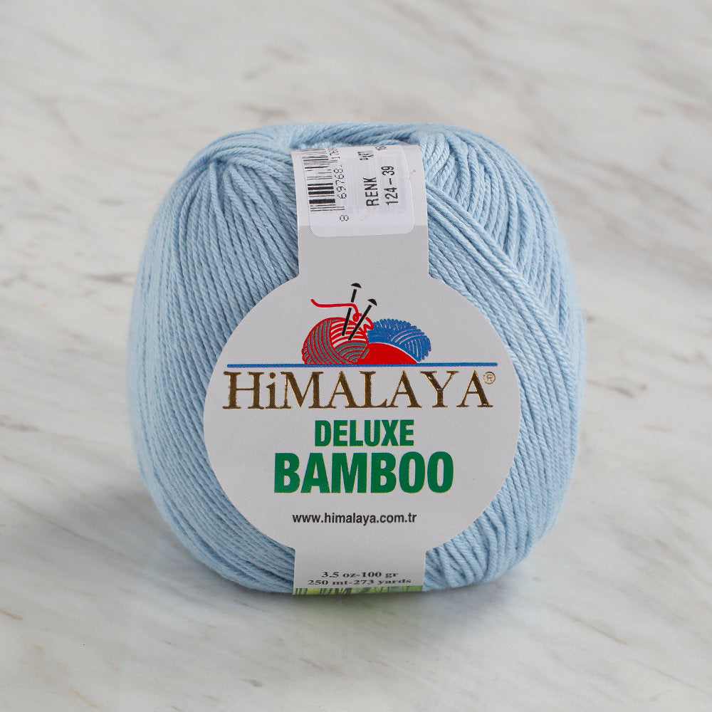 Himalaya Deluxe Bamboo Yarn, Baby Blue - 124-39
