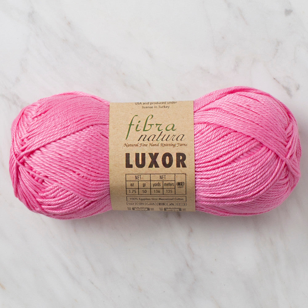 Fibra Natura Luxor Yarn, Pink - 105-32