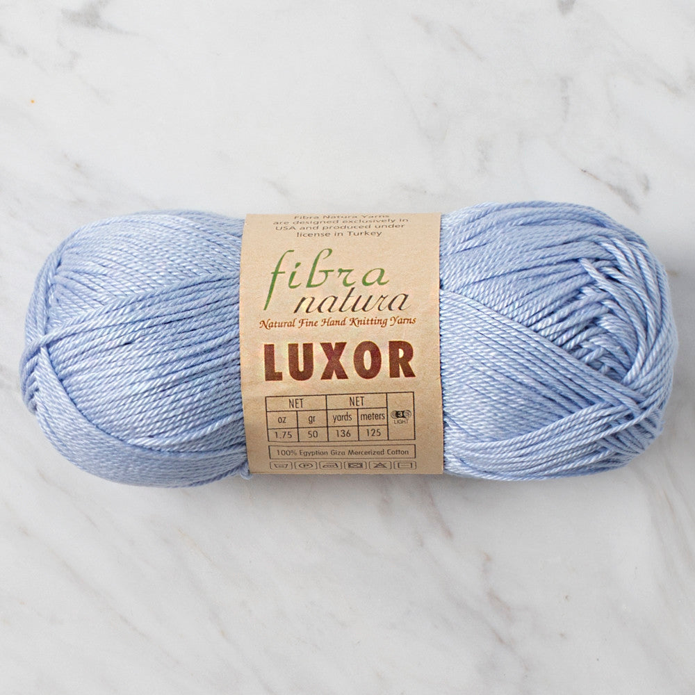 Fibra Natura Luxor Yarn, Blue - 105-36