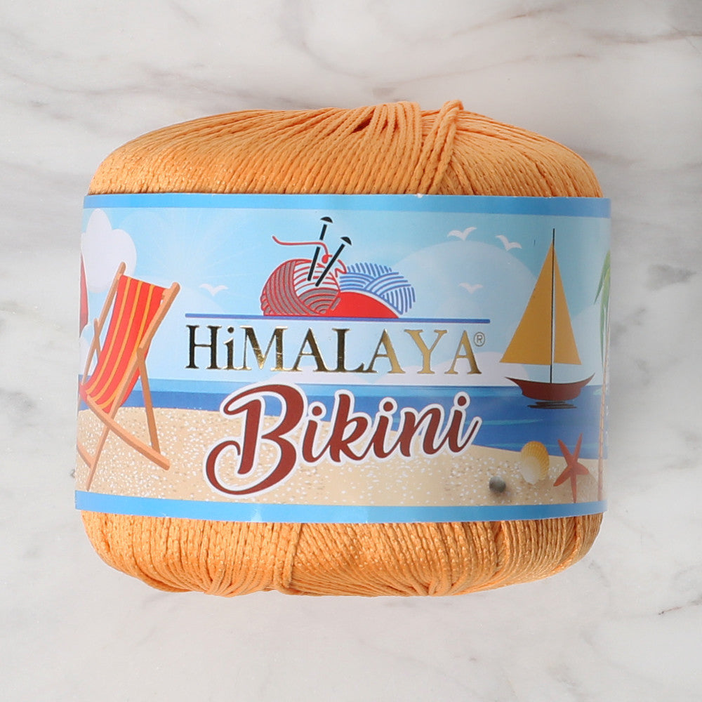 Himalaya Bikini Knitting Yarn, Orange - 80603