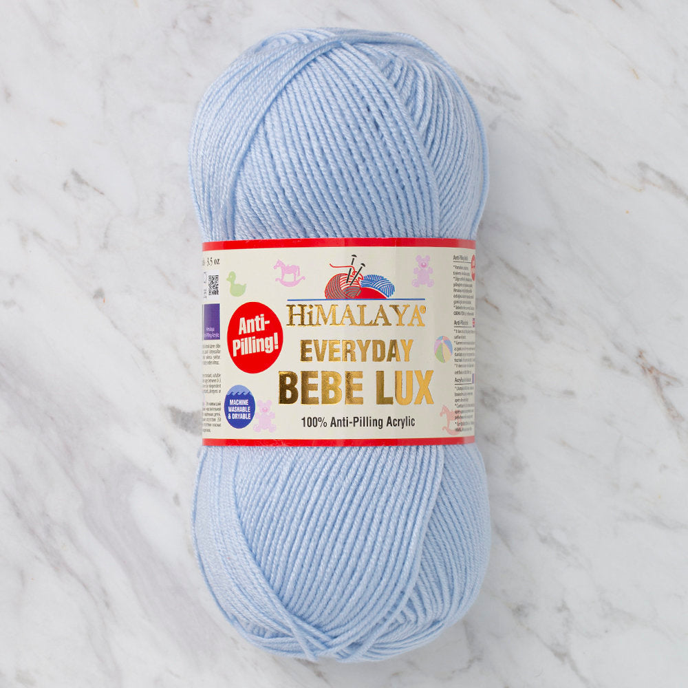 Himalaya Everyday Bebe Lux Yarn, Light Blue - 70454