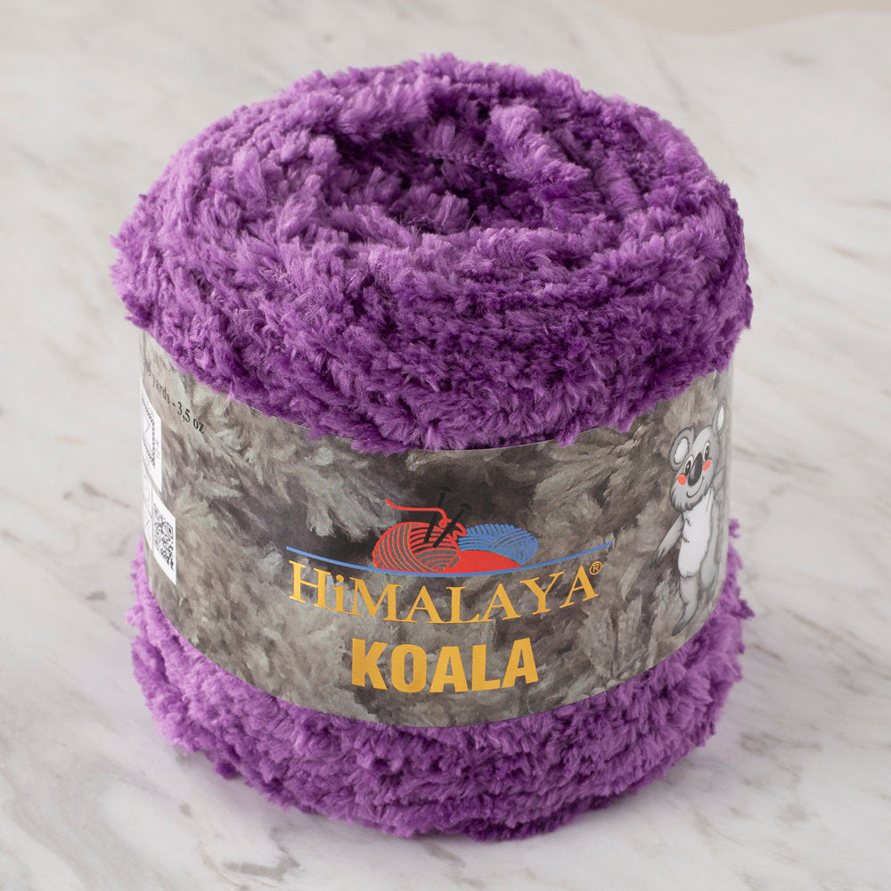 Himalaya Koala Chenille Baby Yarn, Purple - 75717
