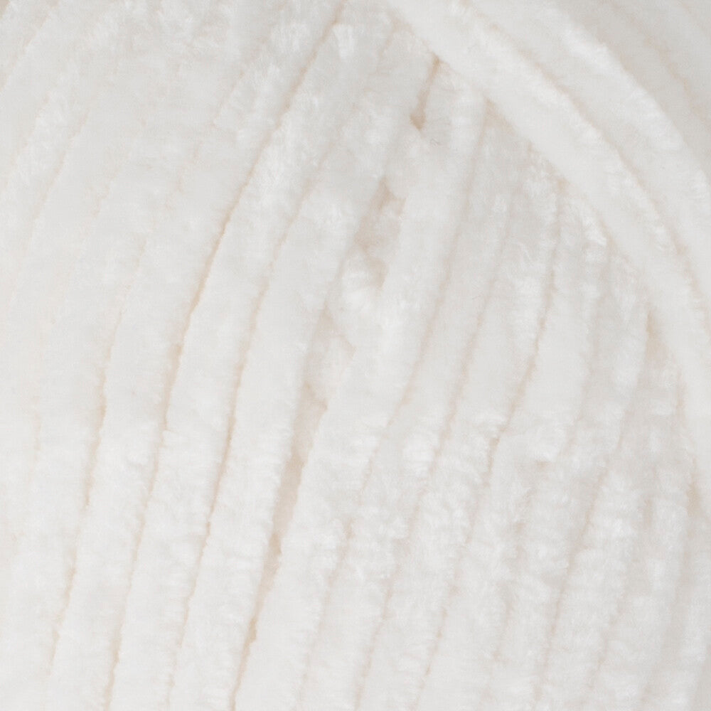 Himalaya Dolphin Baby Chenille Yarn, White - 80363