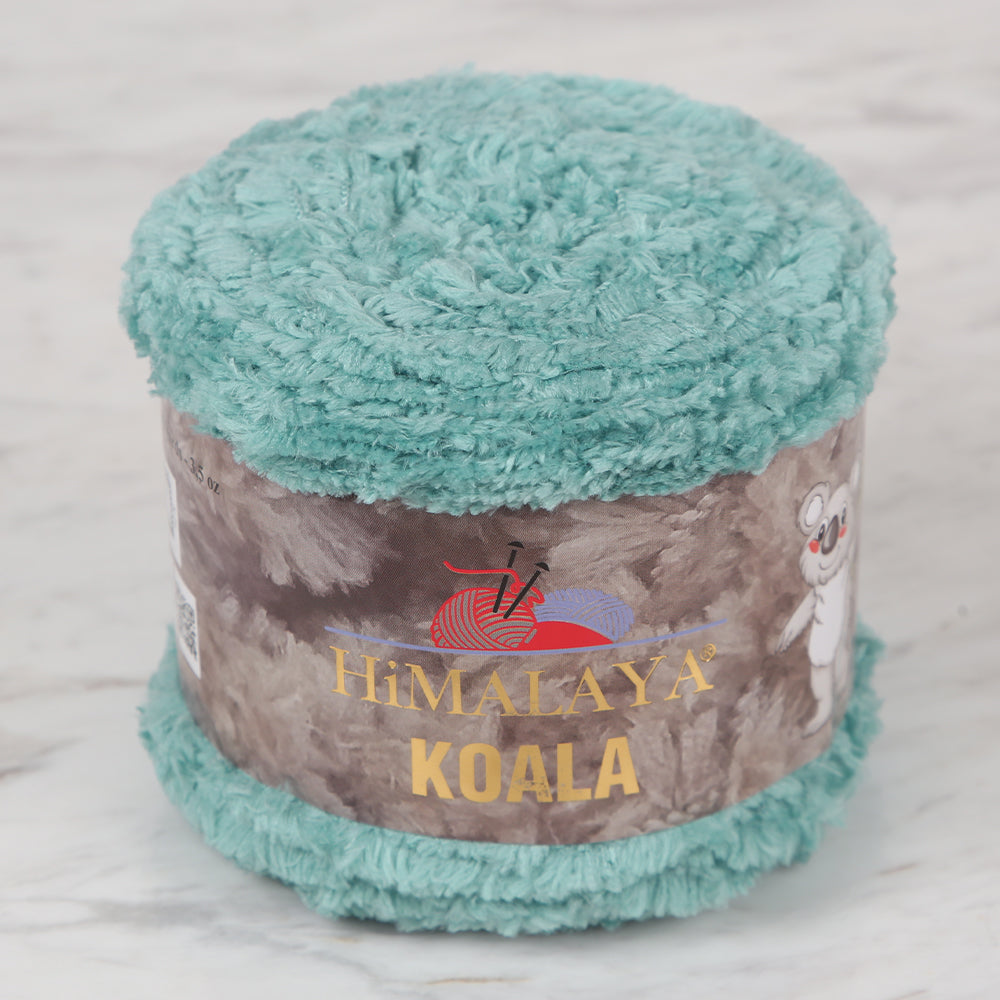Himalaya Koala Chenille Baby Yarn,Green - 75735