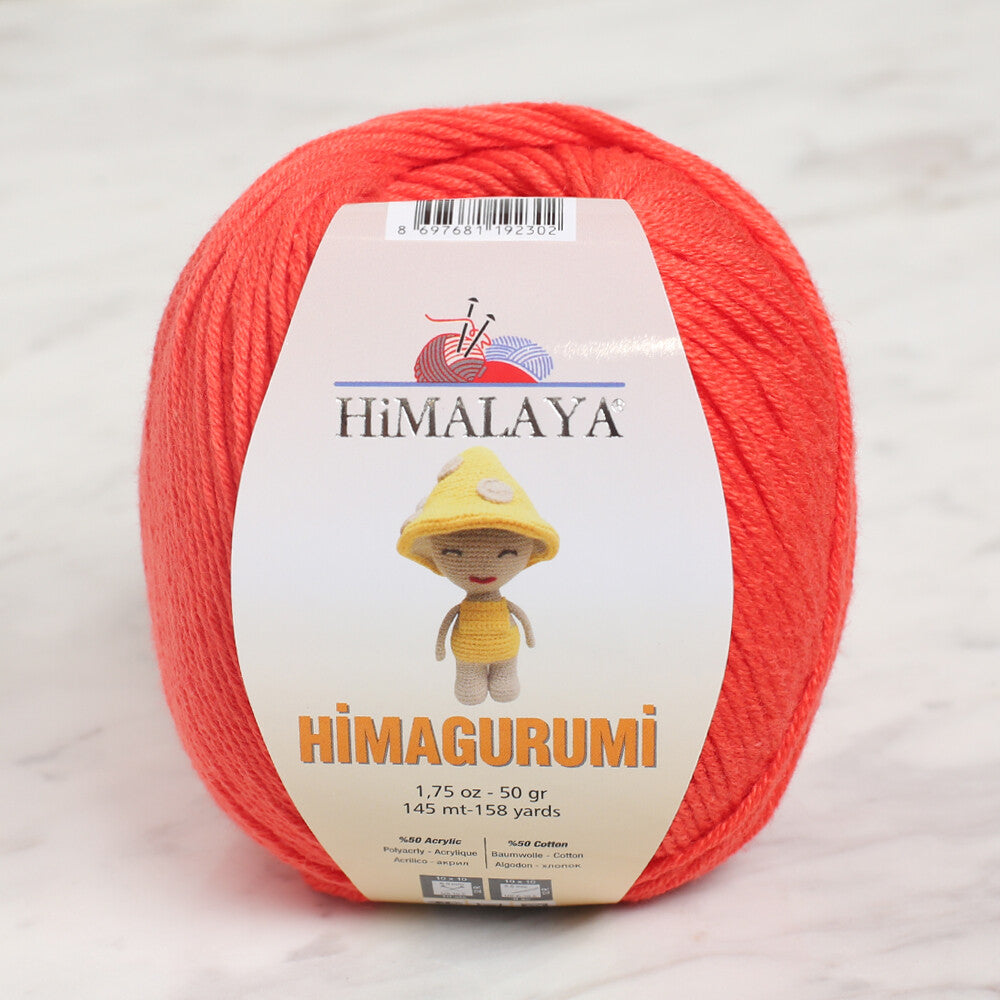 Himalaya Himagurumi 50 Gr Yarn, Orange - 30130