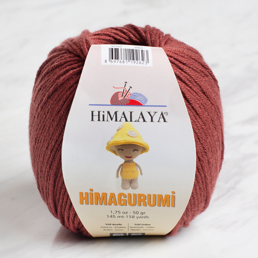 Himalaya Himagurumi 50 Gr Yarn, Reddish Brown - 30162
