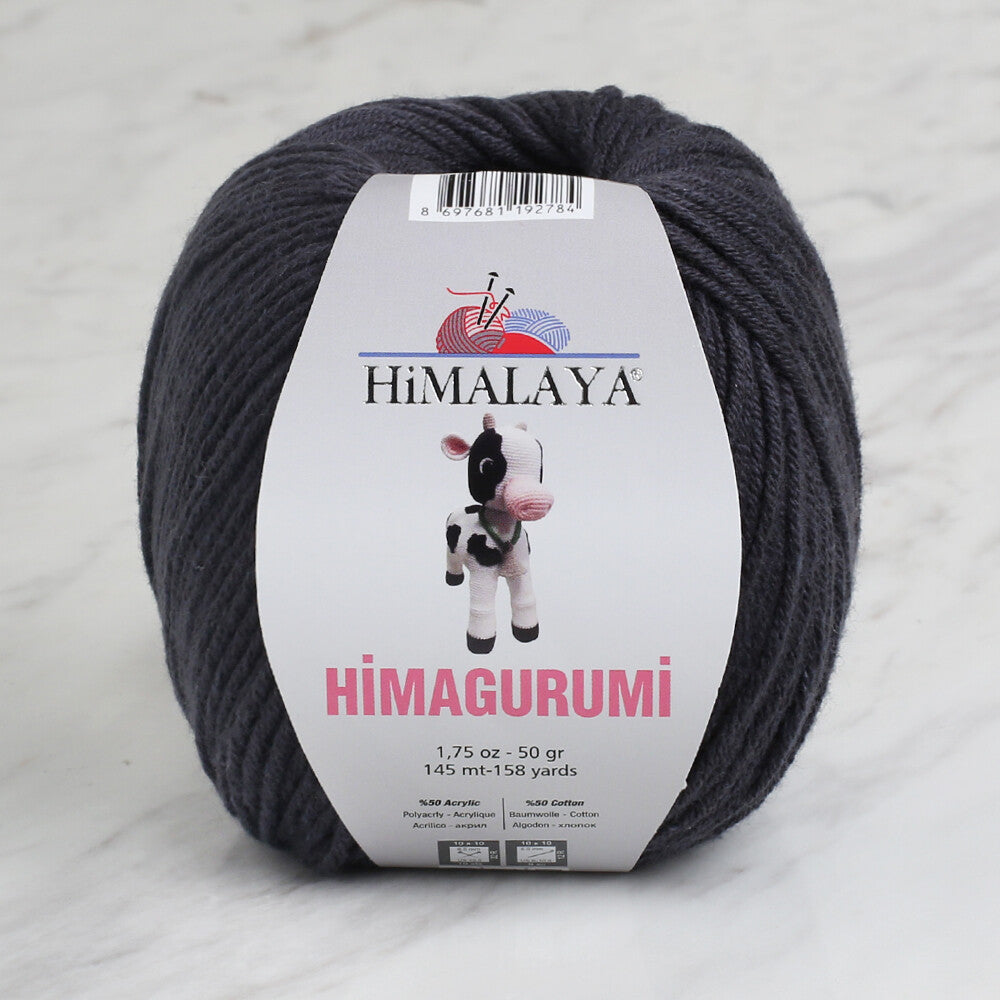 Himalaya Himagurumi 50 Gr Yarn, Dark Anthracite- 30178