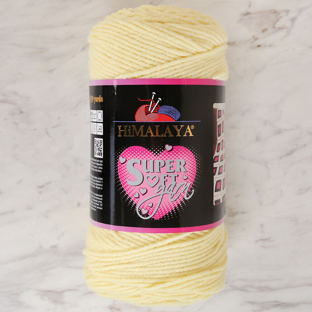 Himalaya Super Soft 200 gr Yarn, Yellow - 80854