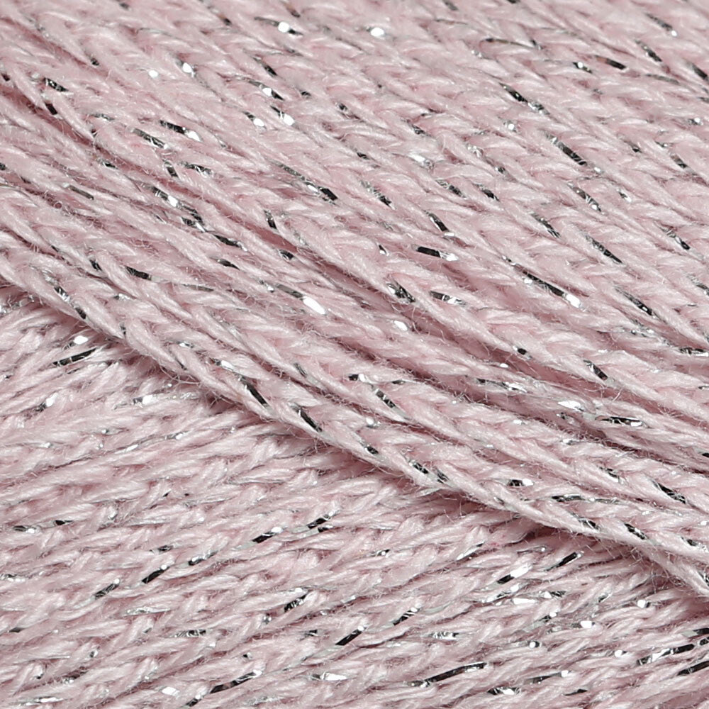 Rozetti Destina 50 gr Yarn, Powder Pink - 45006