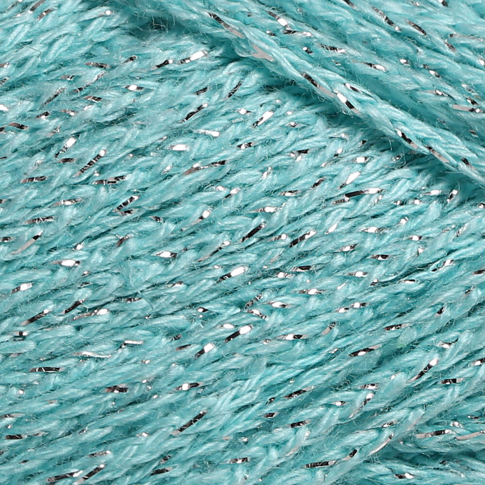 Rozetti Destina 50 gr Yarn, Cyan - 45014