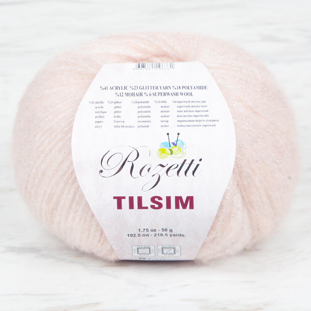 Rozetti Tılsım Glittery Hand Knitting Yarn Powder - 362-04