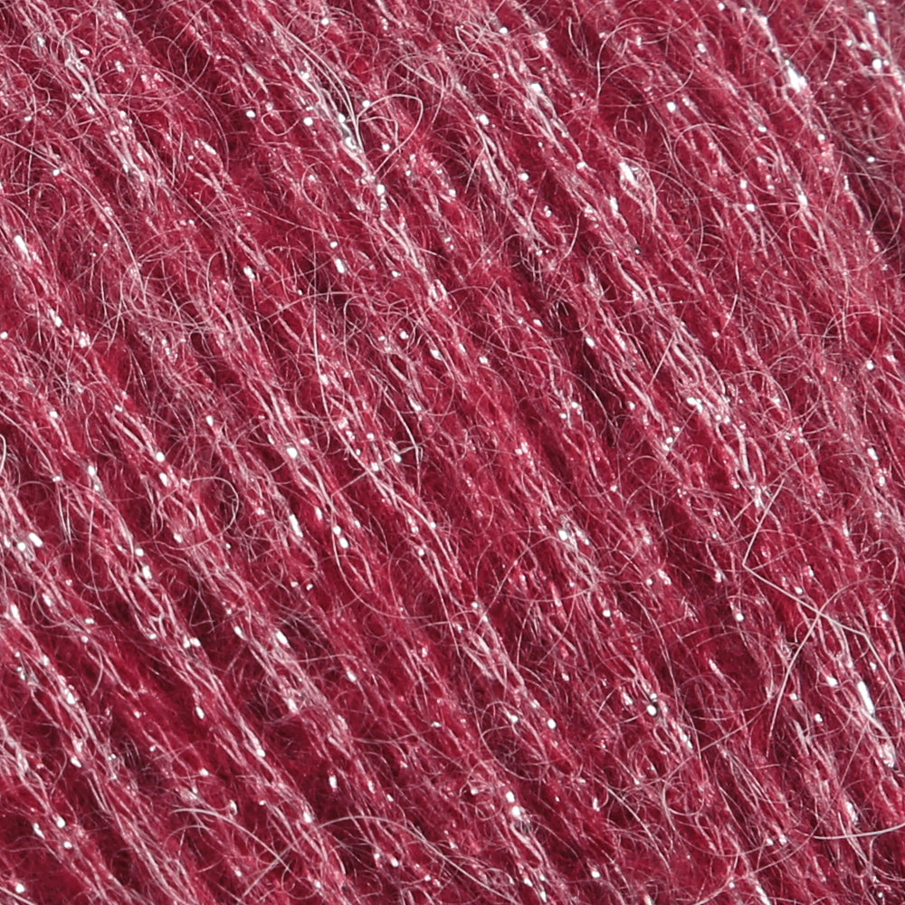 Rozetti Tılsım Glittery Hand Knitting Yarn Red - 362-06