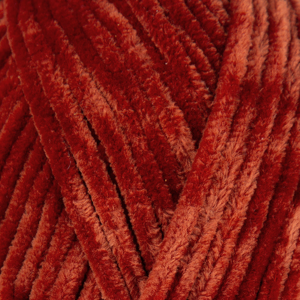 Himalaya Dolphin Baby Chenille Yarn , Red - 80370