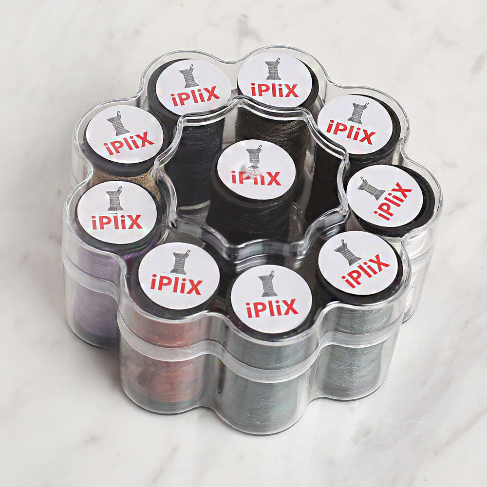 Loren İplix 10 pcs Sewing Thread Set - YBL-131
