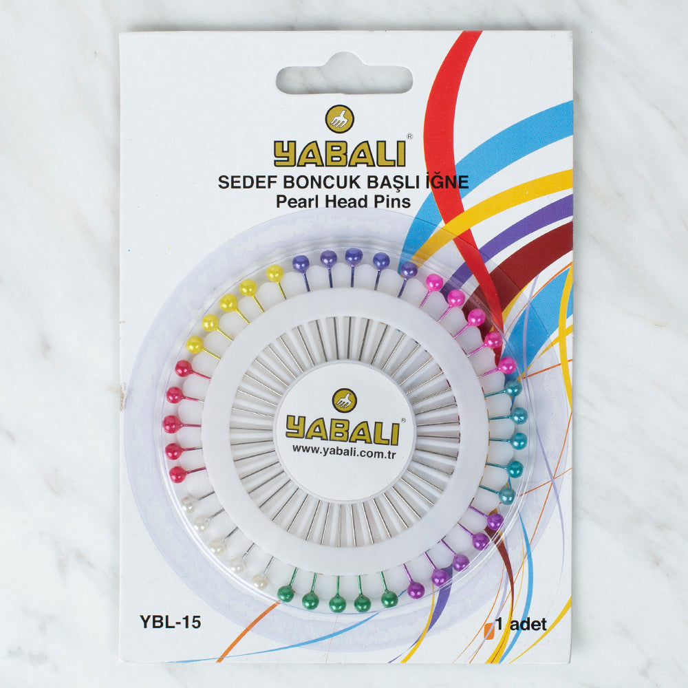 Yabalı Pearl Head Pins - YBL - 15