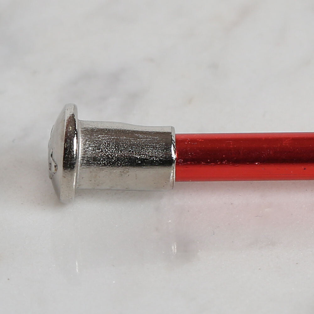 Yabalı 4.5mm 35 cm Crochet Hook with Measure, Blue - YBL-348