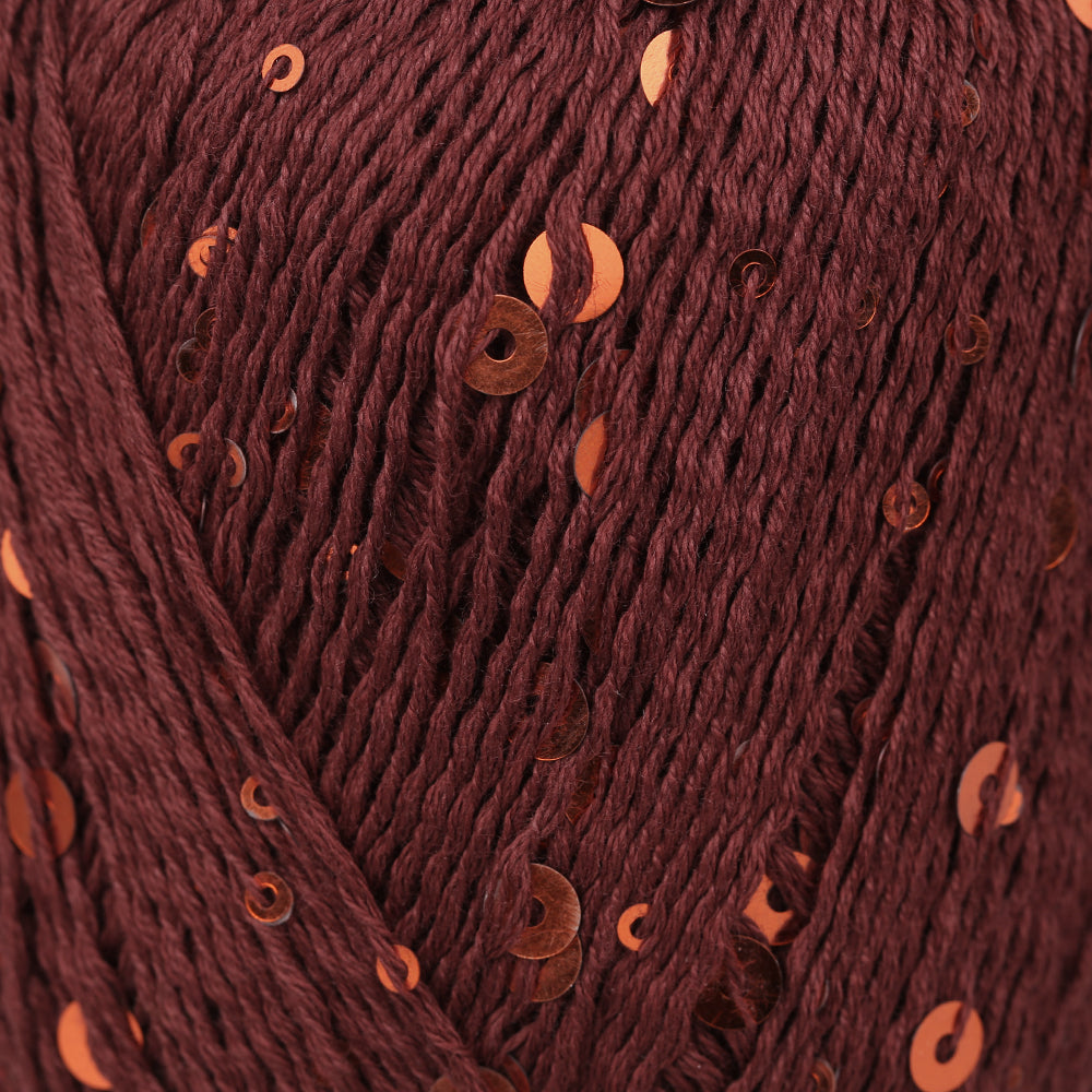 Knitme UNIQUE Hand Knitting Yarn ,Brick color 18