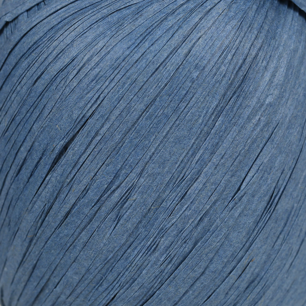Iplix Natural Raffia Paper Yarn ,Blue - 67