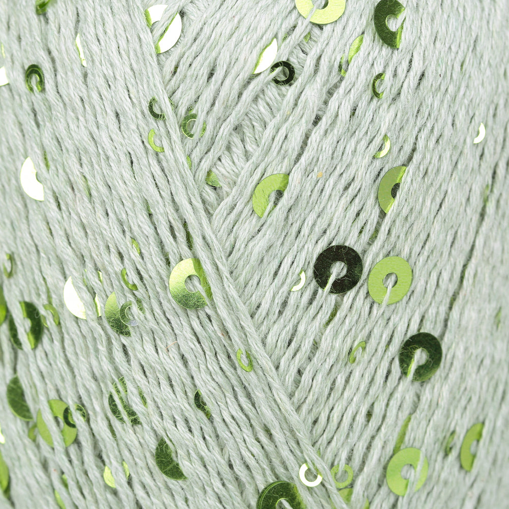 Knitme UNIQUE Hand Knitting Yarn ,Light Green 7