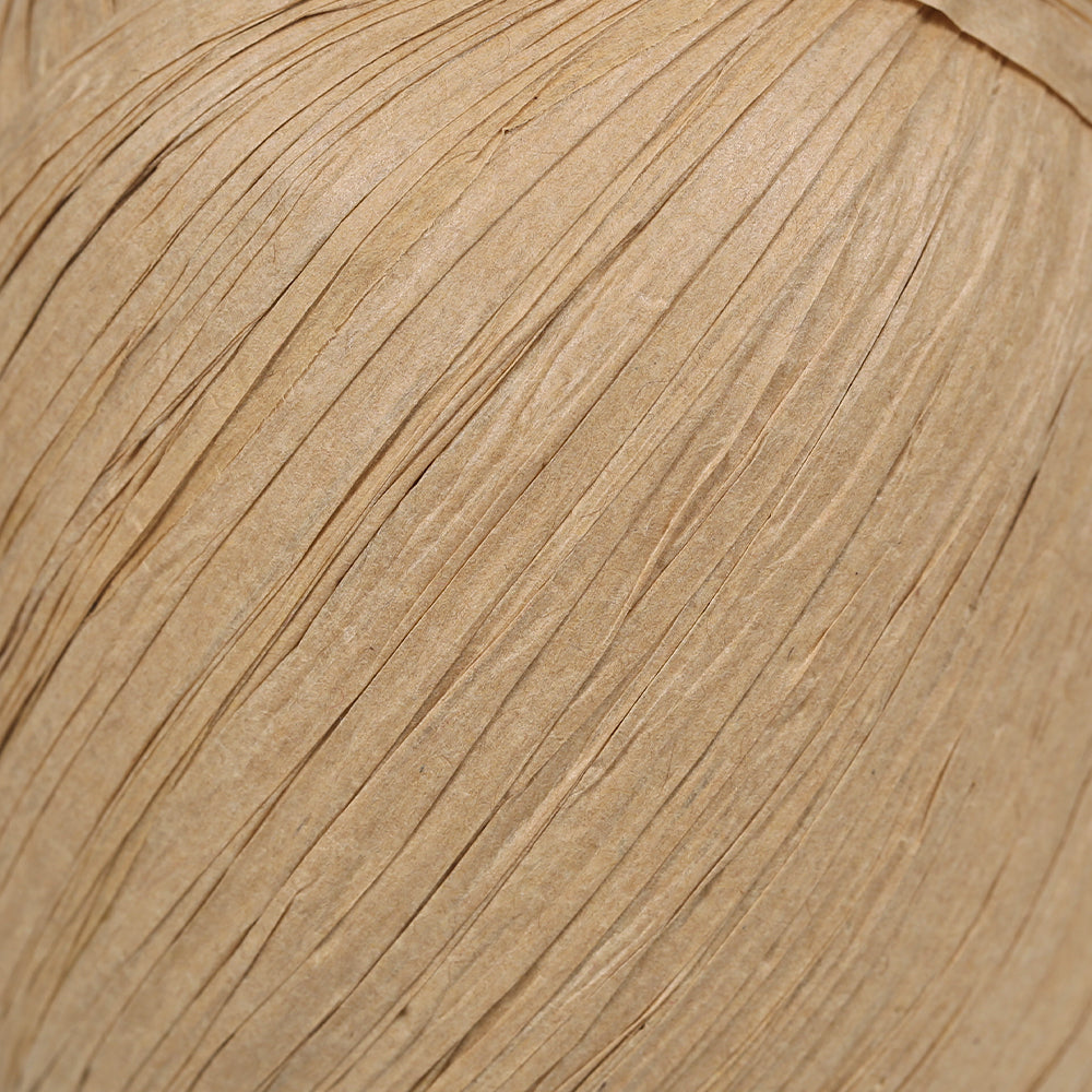 Iplix Natural Raffia Paper Yarn ,Beige - 39B