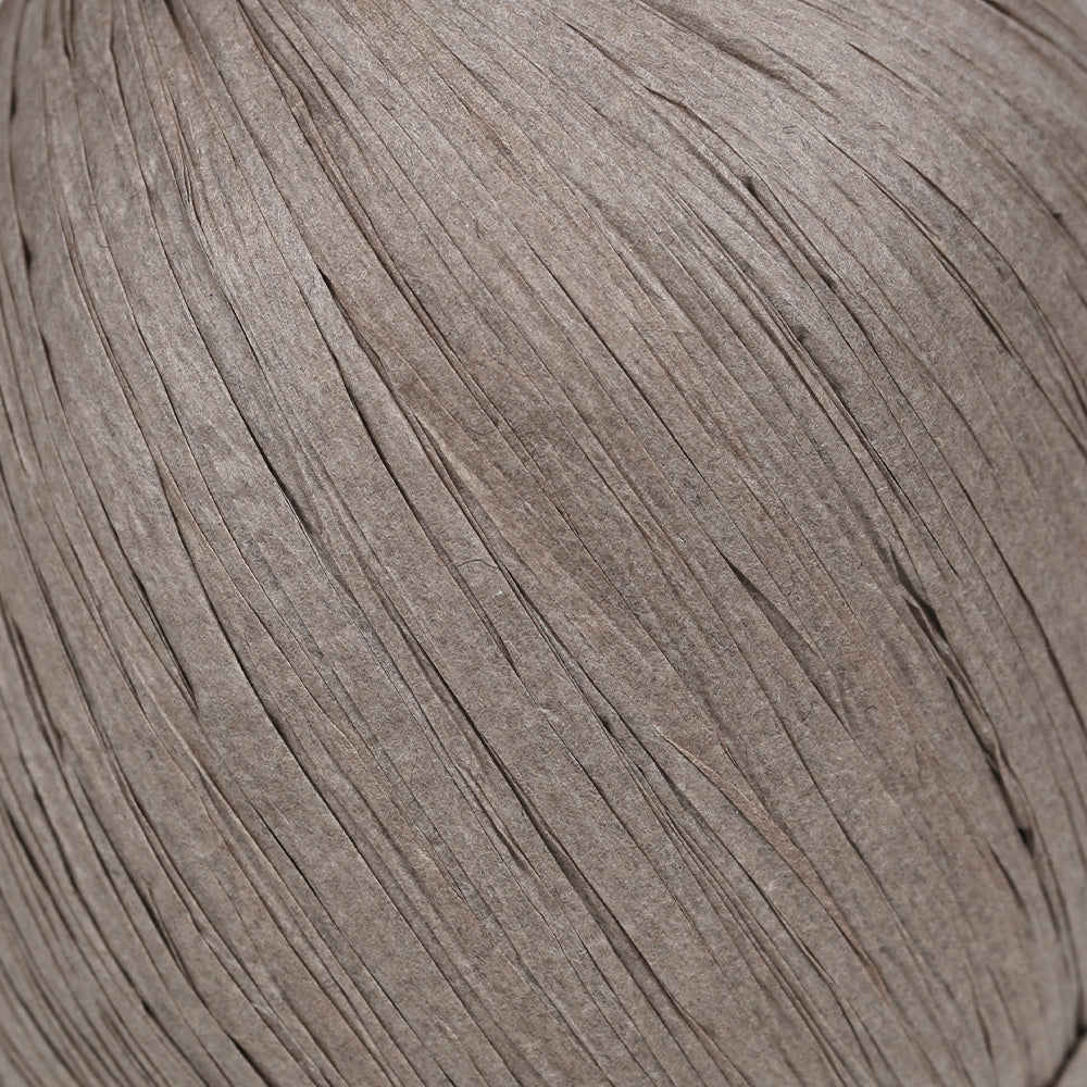 Iplix Natural Raffia Paper Yarn ,Mink - 11