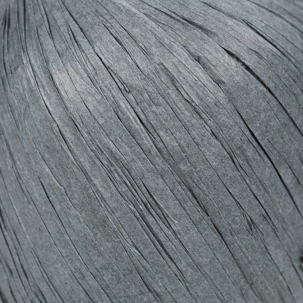 Iplix Natural Raffia Paper Yarn ,Grey - 50