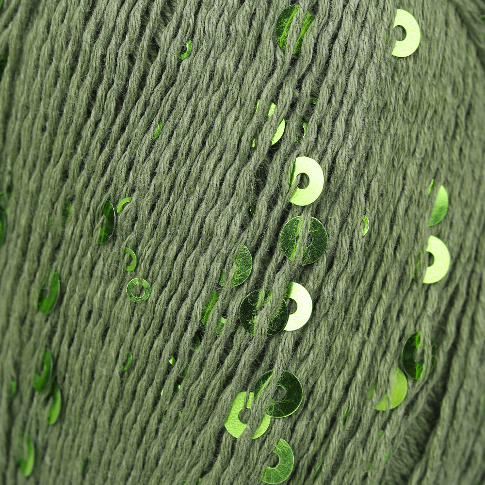 Knitme UNIQUE Hand Knitting Yarn ,Green 5