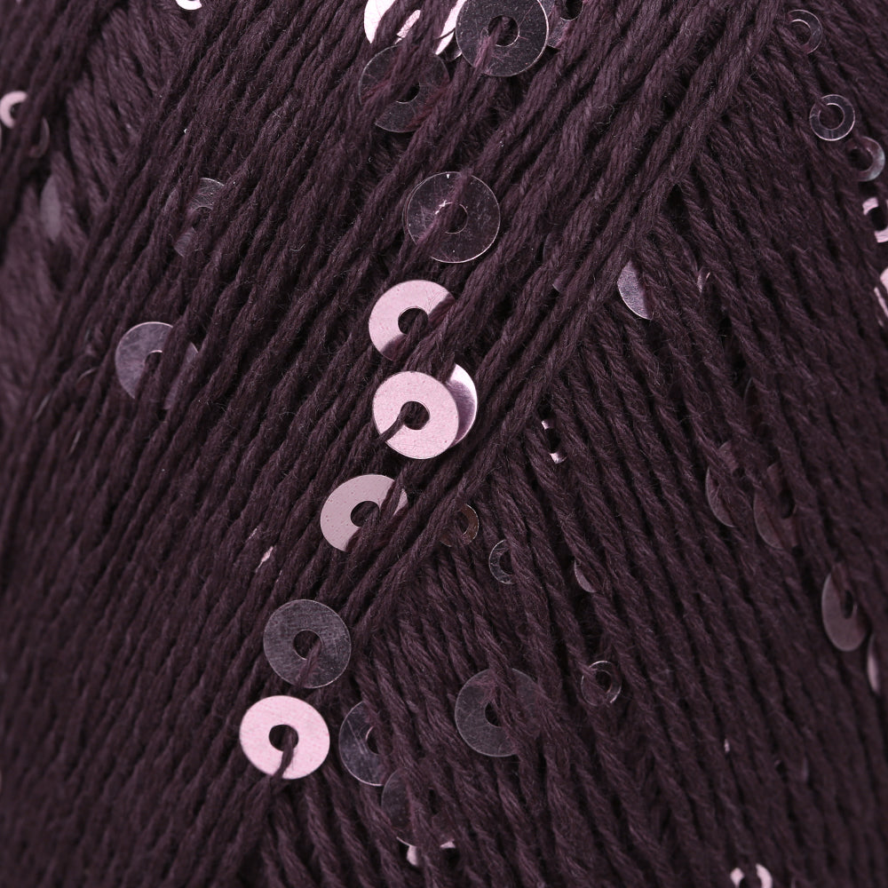 Knitme UNIQUE Hand Knitting Yarn ,Eggplant Purple 1