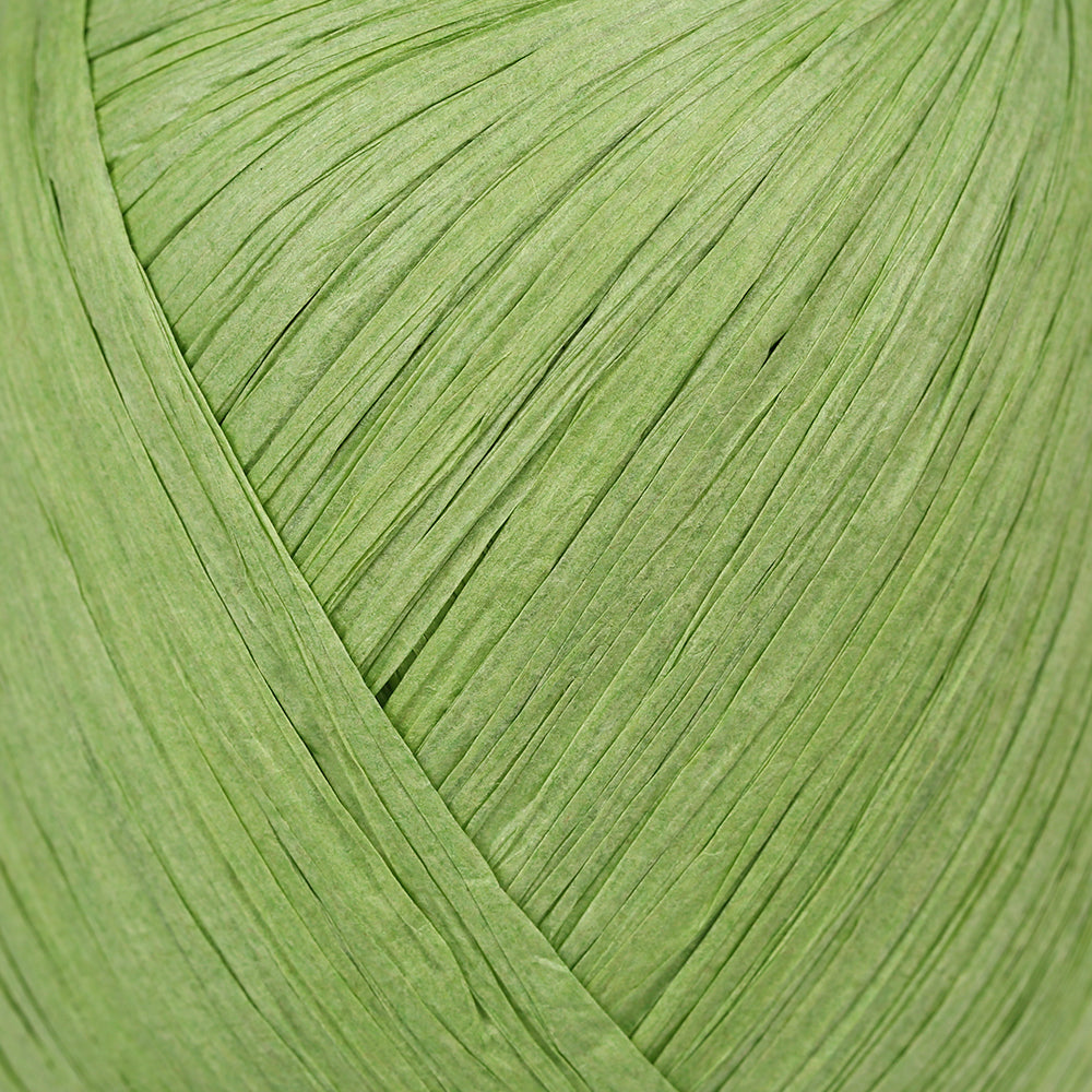 Iplix Natural Raffia Paper Yarn ,Green - 93