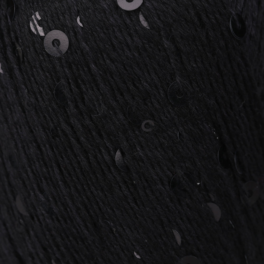 Knitme UNIQUE Hand Knitting Yarn ,Black 13