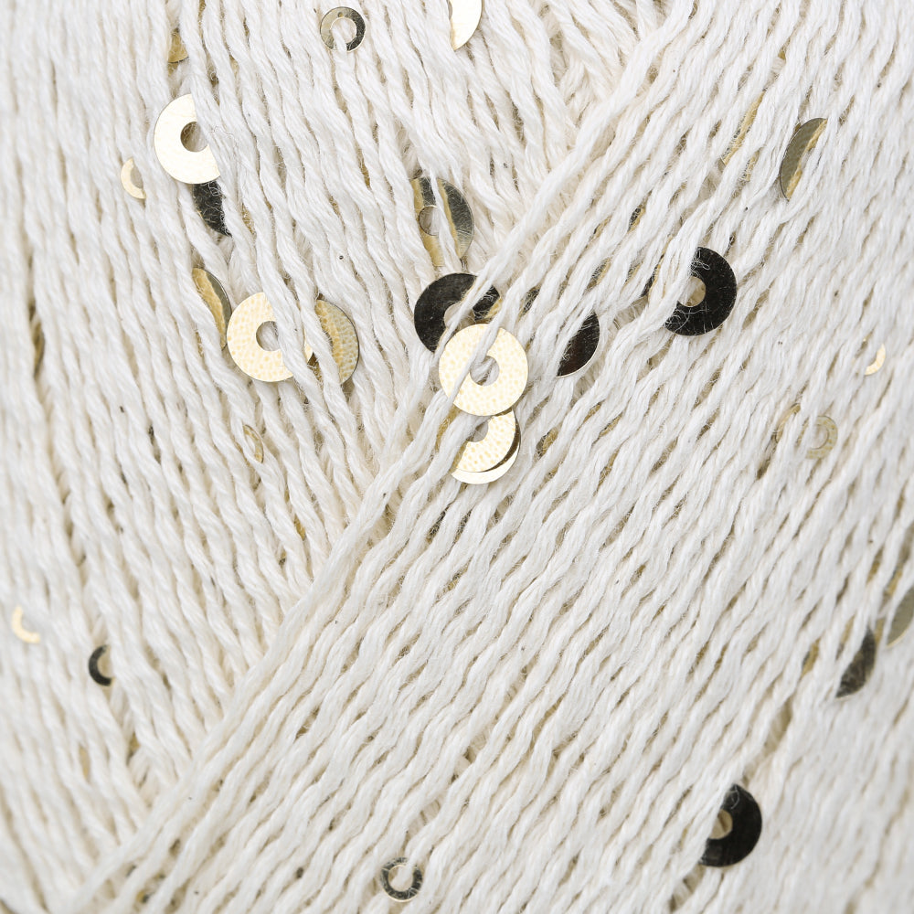 Knitme UNIQUE Hand Knitting Yarn ,Cream 11