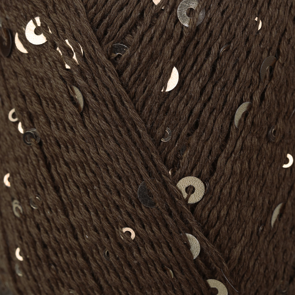 Knitme UNIQUE Hand Knitting Yarn ,Brown 2