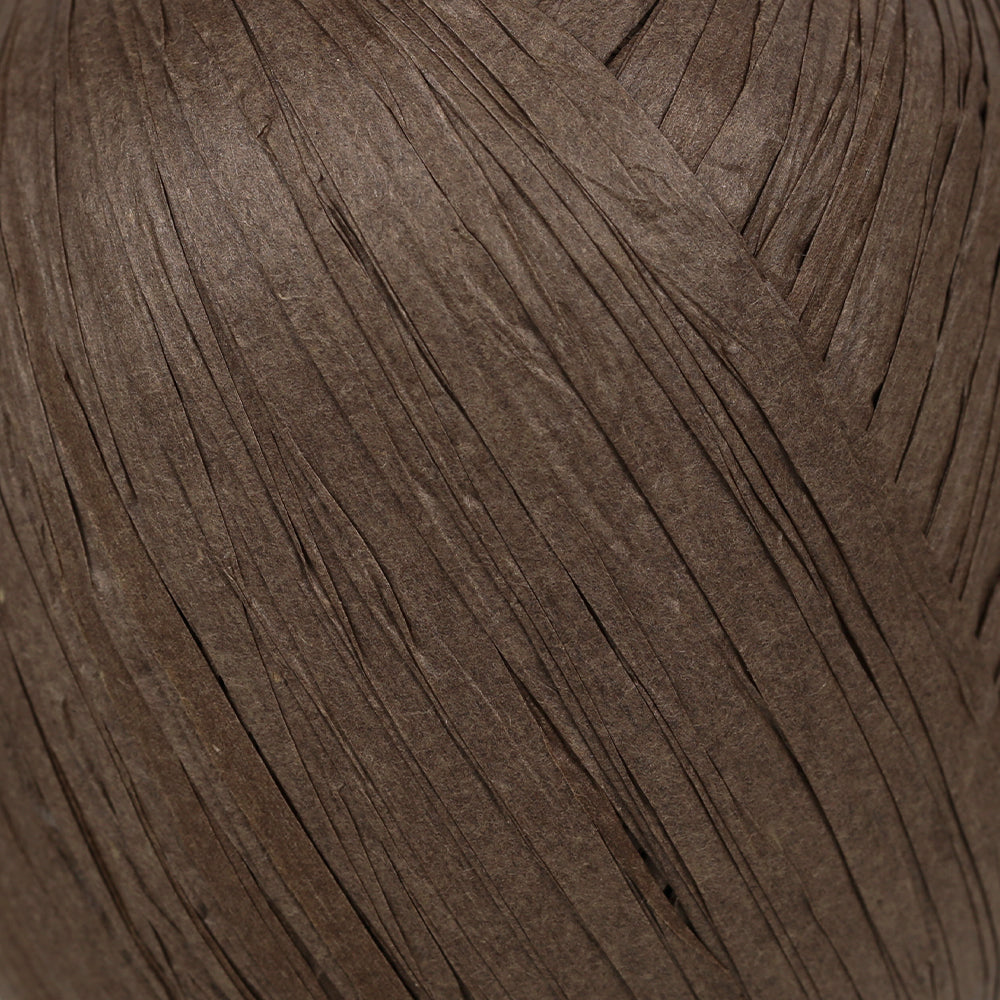 Iplix Natural Raffia Paper Yarn ,Brown - 43