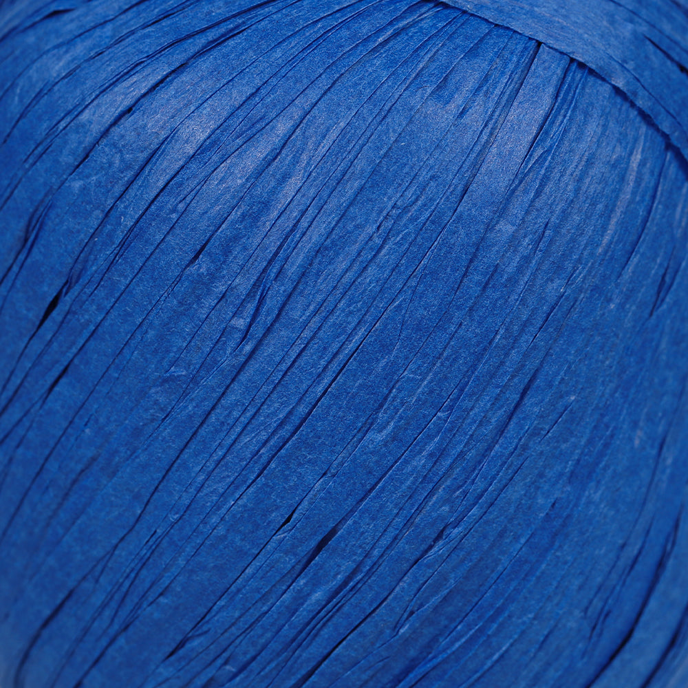 Iplix Natural Raffia Paper Yarn ,Blue - 88A