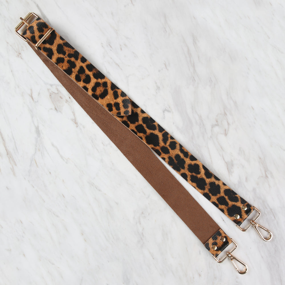 Knitme Belt Buckle Bag Hanger 125x4 cm Leopard BA-0005